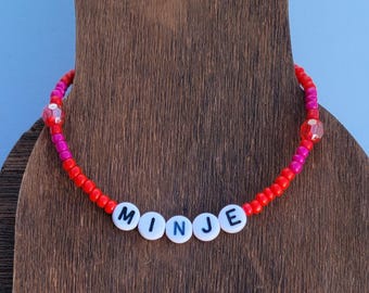 Pulsera elástica de la amistad con cuentas inspirada en KickFlip Bias