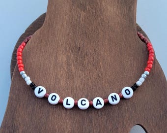 Pulsera elástica de la amistad con cuentas inspirada en Stray Kids Bias / Volcán Han Jisung