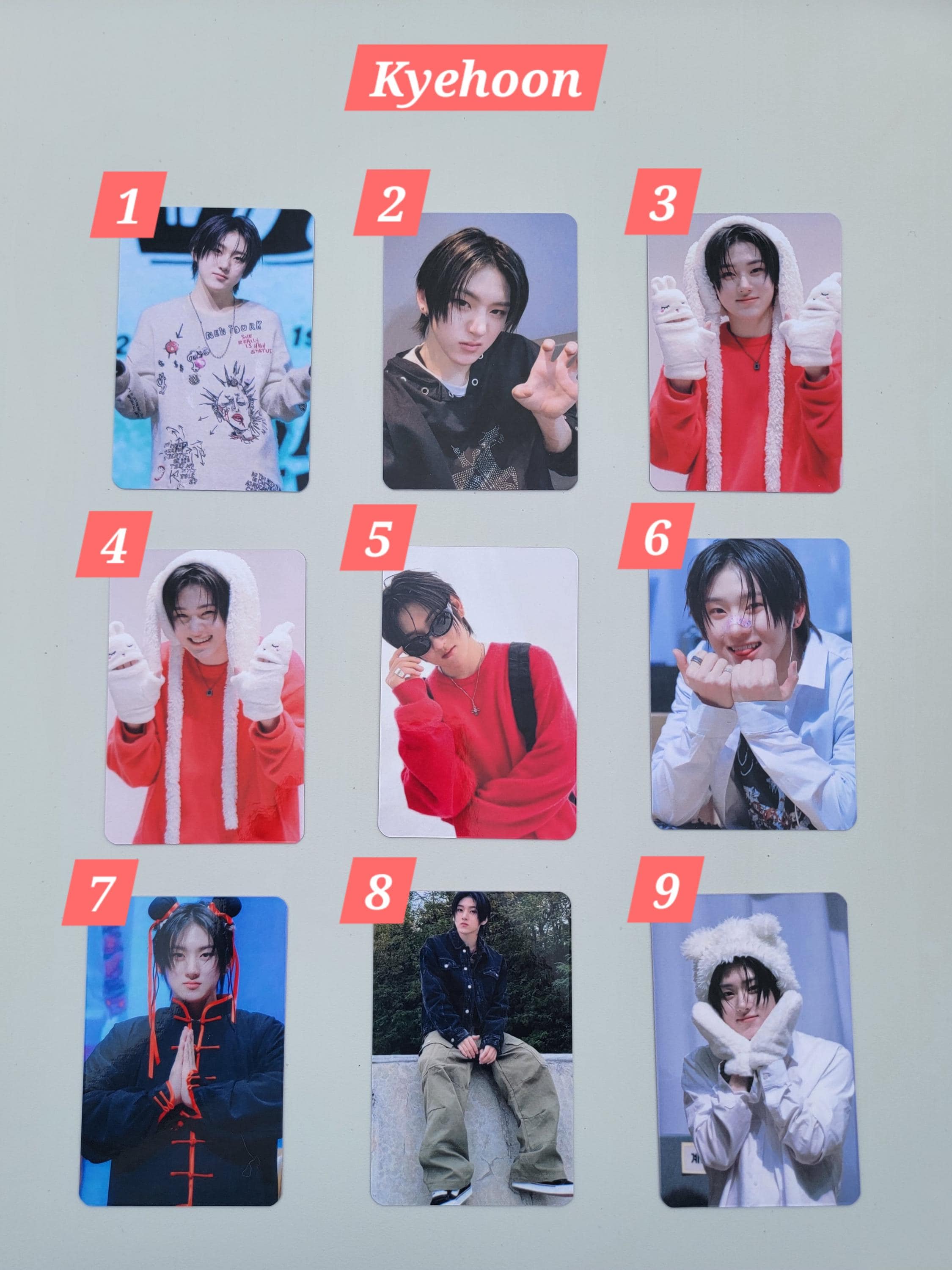 Kickflip K-pop Unofficial Photocards - Etsy