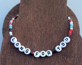 Pulsera elástica de la amistad con cuentas inspirada en Stray Kids Bias / Hwang Hyunjin Long For You