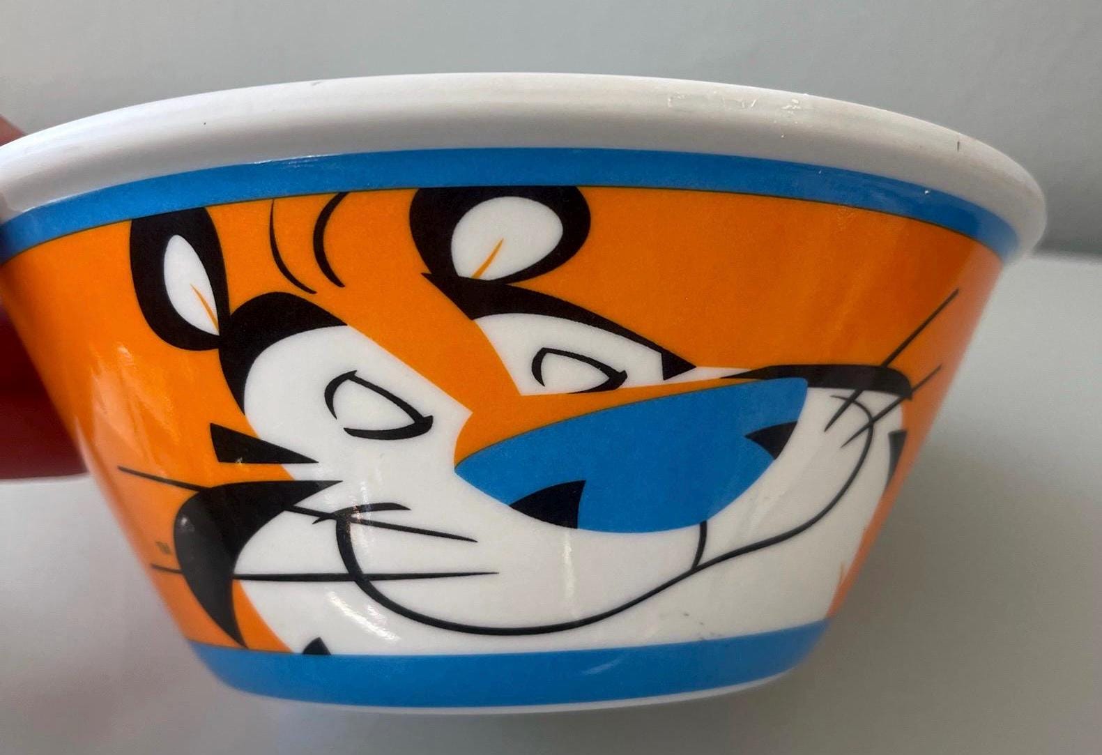 Tony the Tiger Bowl - Etsy Tony the Tiger Bowl - Etsy