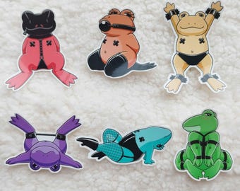 Kinky Frog Sticker
