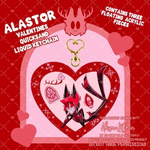Hazbin Hotel Valentine Keychain - Etsy