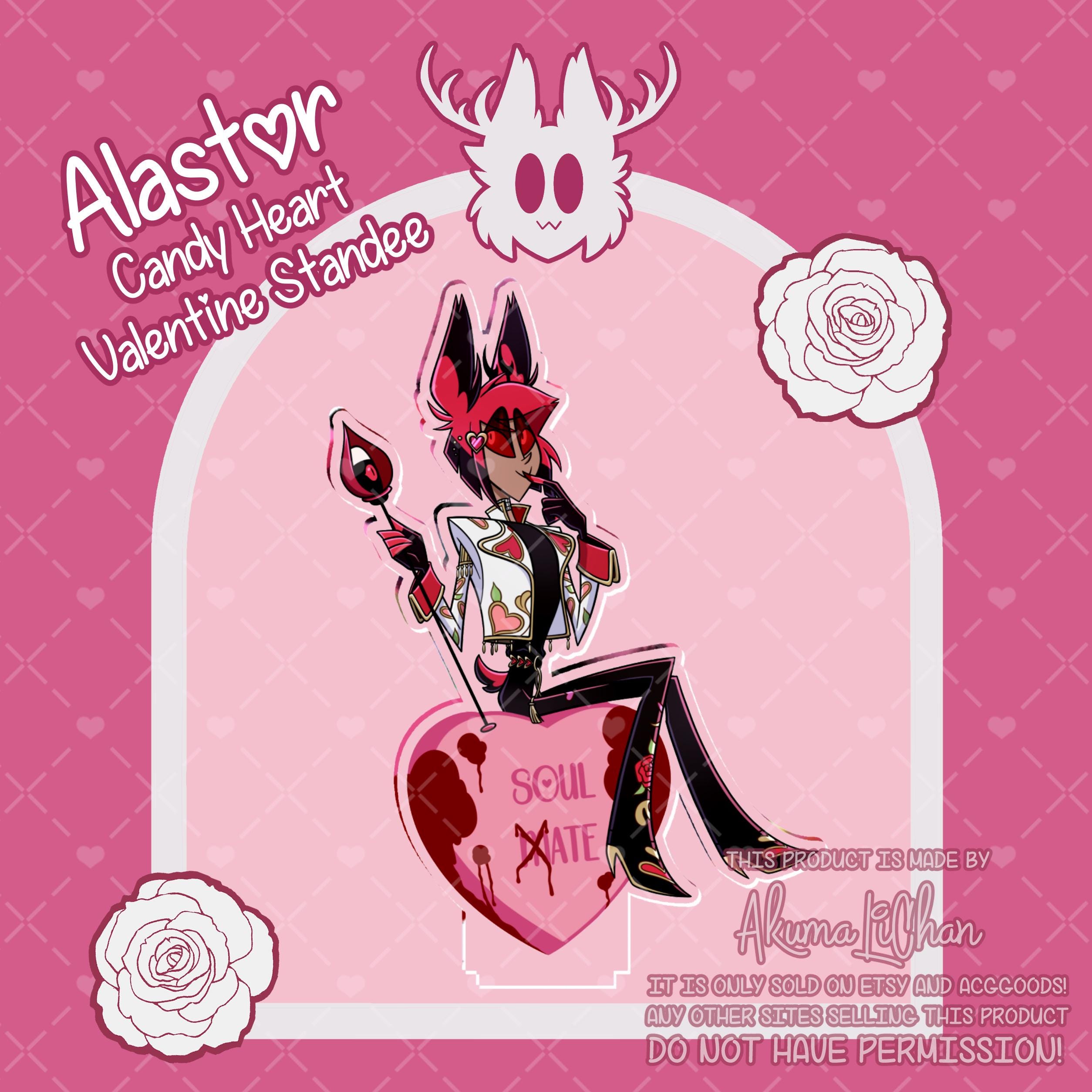 Alastor Hazbin Hotel Valentines Day - Etsy