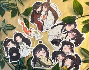 Danmei stickers (MDZS, TGCF, SVSSS)