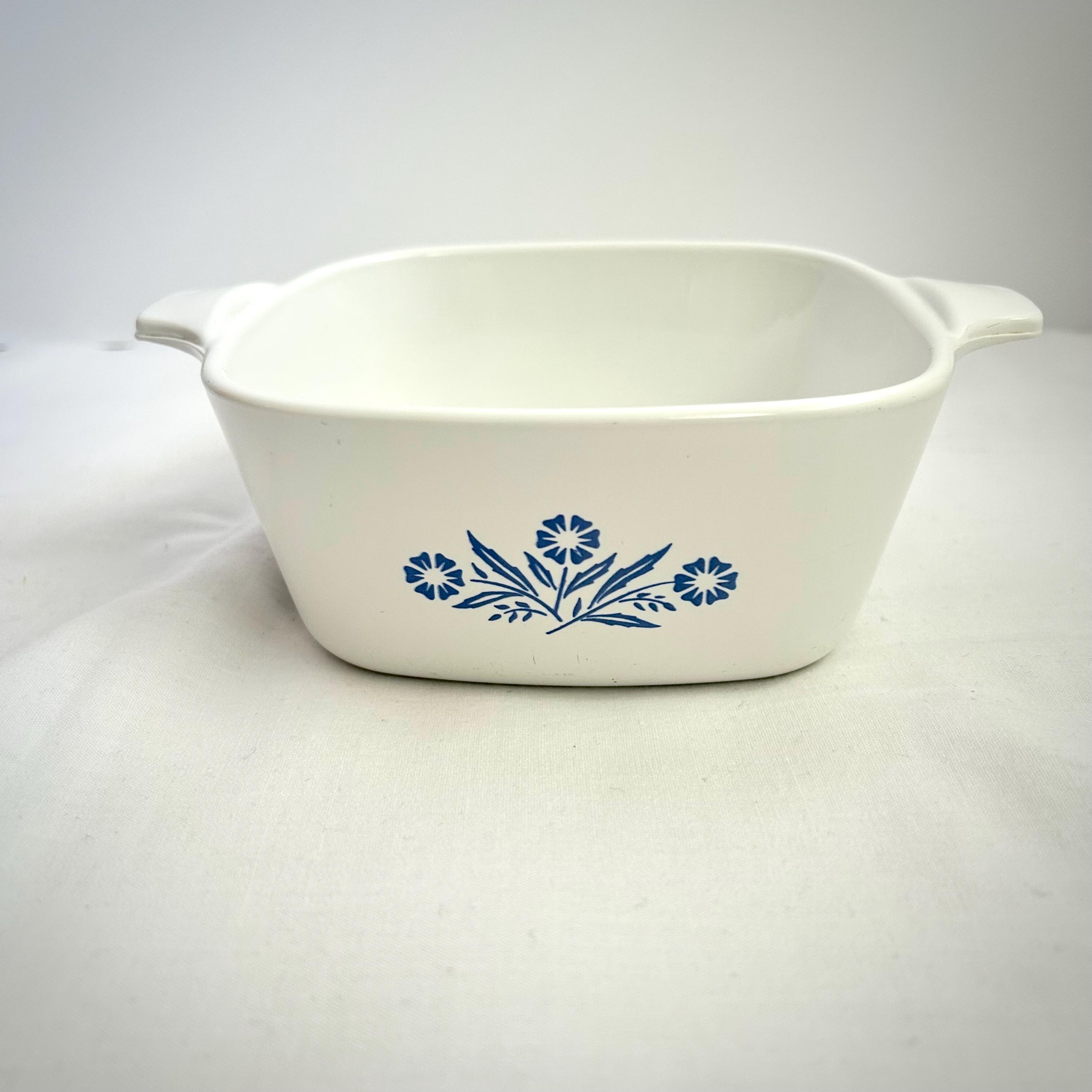 Vintage Corningware P-43-B Blue Cornflower Casserole Dish 3/4