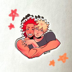 kiribaku stickers!!