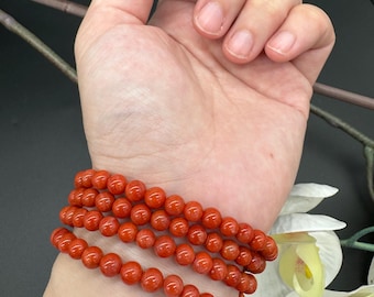 Certified Red agate bracelet/necklace , red agate,  bracelet, necklace, 南红