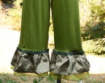 Forest Green Bamboo Lycra Bloomers