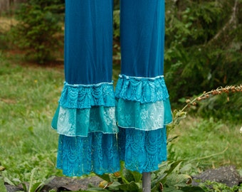 Ocean Blue Bamboo Lycra Bloomers