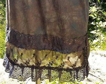 Tie Dyed Up Cycled Skirt
