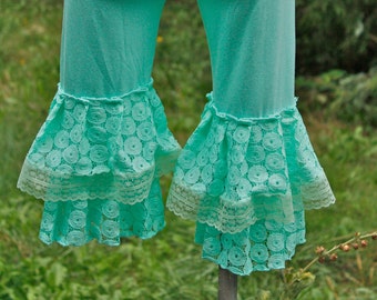 Mint Green Faerie Bamboo Lycra Bloomers