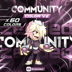 Brawlhalla - 65x Community color V2 (For all legends)