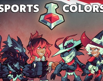 Brawlhalla - 65x Esports Color V6 (For all legends)