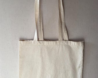 Vintage Two Bunch Palms Canvas Tote Bag | Palm Springs Resort Tote | Minimalist Hotel Souvenir Bag
