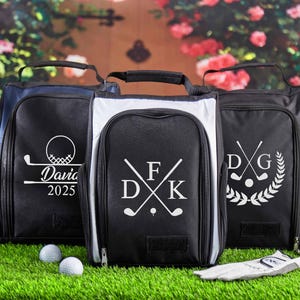 Golfskoväska, present till marskalkar, personlig present till män, golfpresent till marskalkar, personlig present till golfare, present till best man, present till frieri till marskalkar