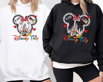 Personalized Disney Trip Sweatshirt, Family Vacation 2025