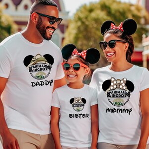 Personalized Disney Animal Kingdom Shirts, Custom Disney Safari Shirts, Animal Kingdom Family Shirt, Disneyworld Safari Shirt, Safari Tee