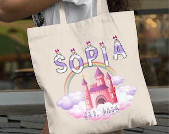 Personalized Disney Alphabet Tote Bag | Custom Trip Favor