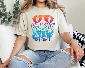 Cruisin Crew Family Cruise Shirt – Matching Vacation Group Tee 2025/2026