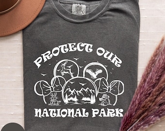 Comfort Colors National Parks Shirt: Unisex Graphic Tee