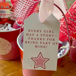 American Girl Doll-Inspired Printable Party Favor Tags | Star Theme