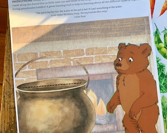 Little Bear Birthday Soup Learning Activity Sheet | Printable