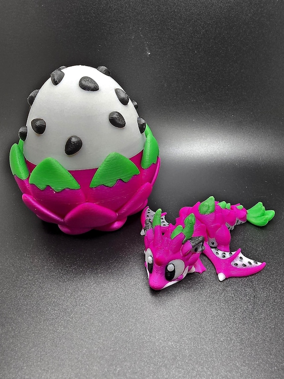 Dragon Fruit Dragon with Egg.
