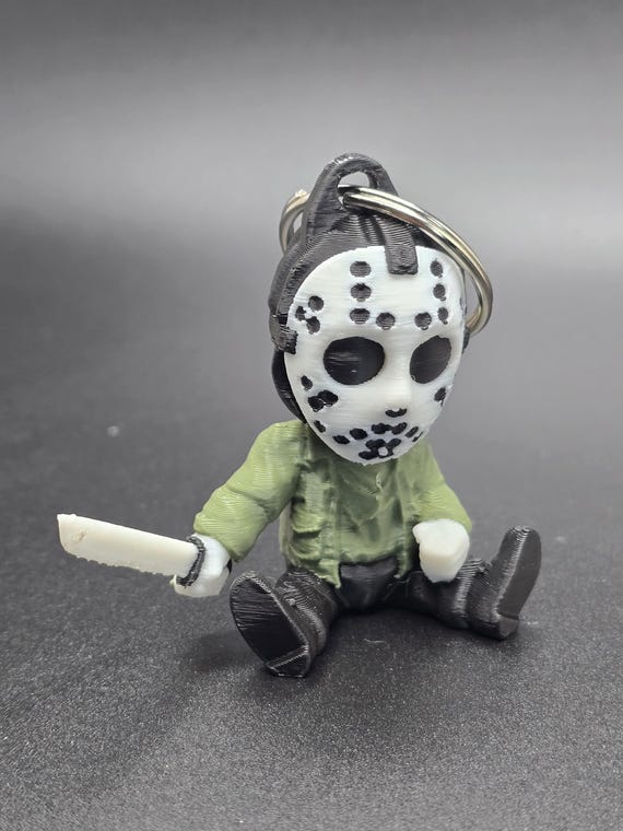 Jason Voorhees key chain