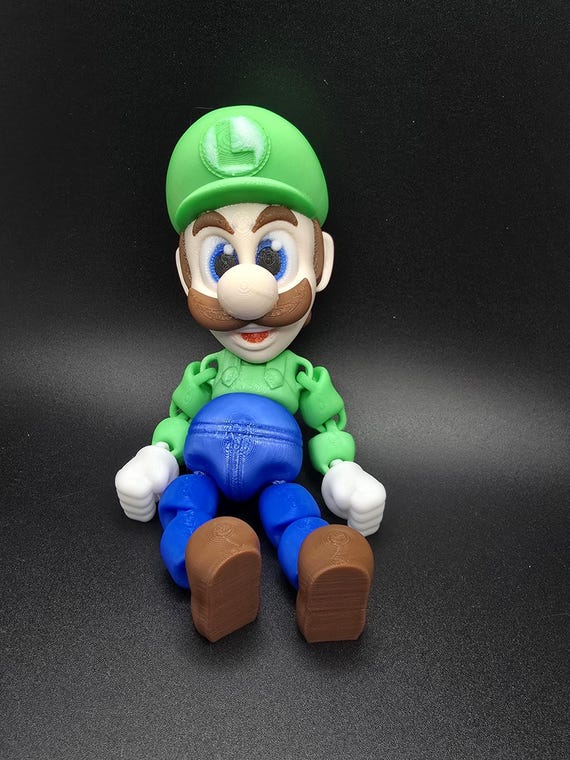 Luigi Flexi Toy