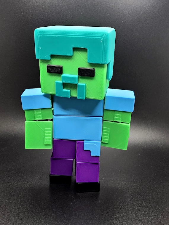 Minecraft Zombie Flexi Toy