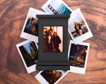 Rotating Instax Mini Photo Frame with Storage