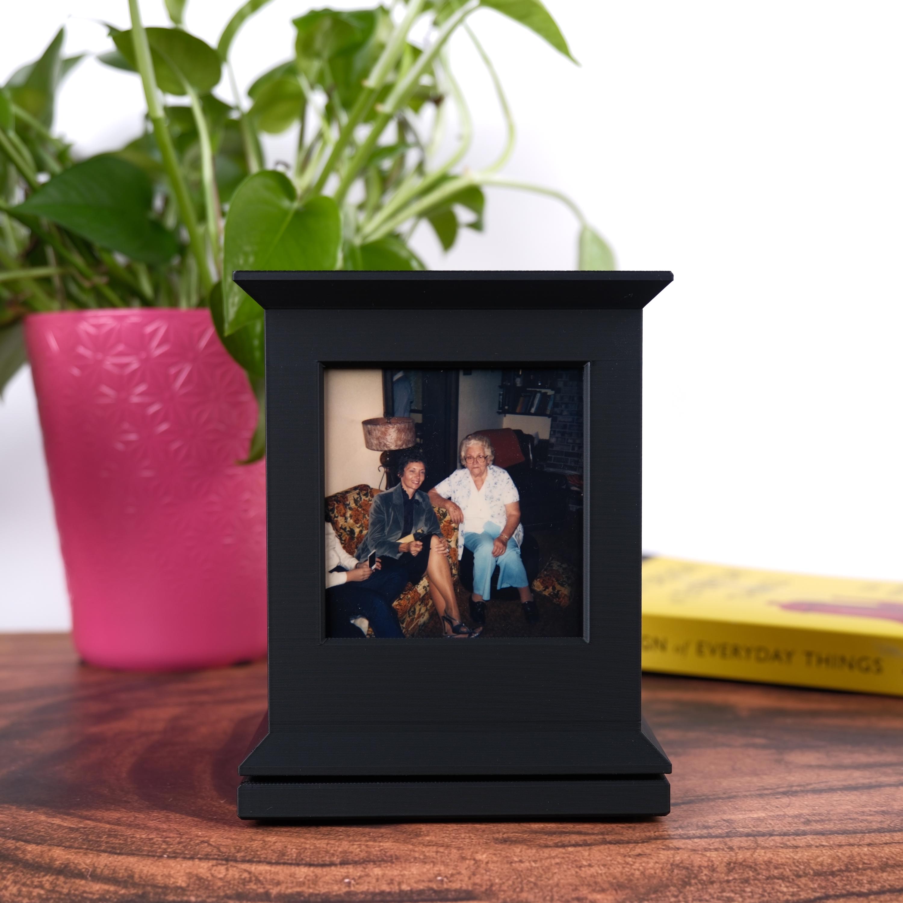 Album Fotografico In Pelle Per Polaroid 600 E Instax Wide – 64 Tasche, 23,3x11x2 Cm, Nero, Formato 8,8x10,9 Cm