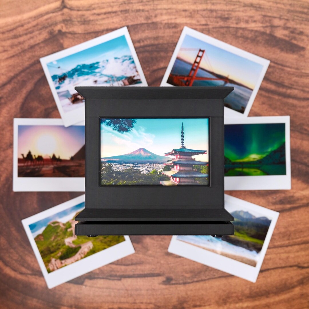 Rotating Instax Wide Photo Frame With Storage - Etsy