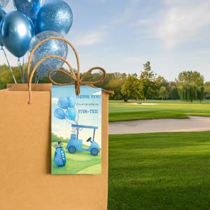 Bedankkaarten golftas voor cadeaumand sympathie golf 1e verjaardag mannelijke verjaardagskaart voor gedetailleerde uitnodiging