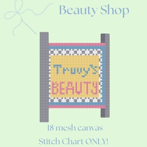 Truvy&#39;s Beauty Shop Digitale Nadelspitze-Vorlage