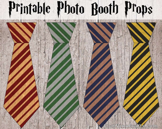 Harry potter photo booth props - Etsy
