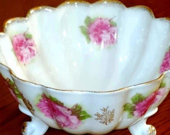 Kuna Steinman's Delicate Antique Rose Bowl