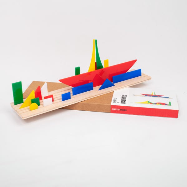 Bauhaus Diorama Puzzle: 19-Piece Creative Toy Inspired by Alma Siedhoff-Buscher