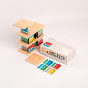 HAUSUnité d'Habitation Konstruktionsspielzeug | Ein Gebäude zum Experimentieren im Stil von Le Corbusier Brutalist Architekturdesign
