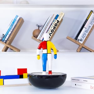 Shapes of MONDRIAN A 3D Diorama to create artworks inspired in Neoplasticism and De Stijl To play, educate & decorate Modern Art Gift image 9