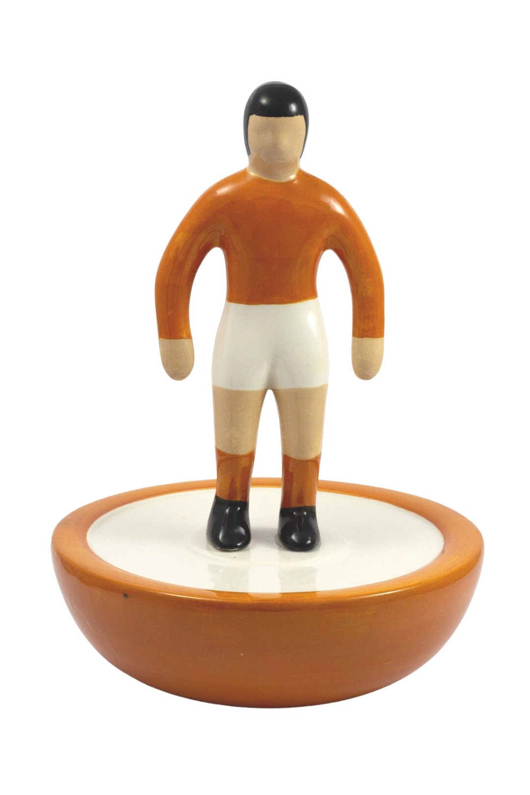 Dutch International Football Team Statue 30cm Handmade Ceramic Figure