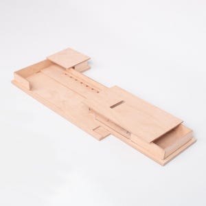 Mies Pavilion Barcelona Maquette 1:150 | Assemble a DIY replica of van der Rohe and Lily Reich&#39;s 1929 building | Architecture gift
