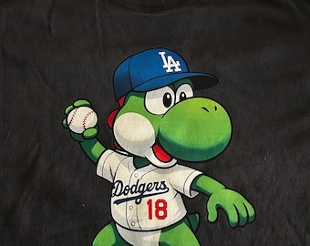 Yoshi-T-shirt LA Dodgers, Game Day-swag