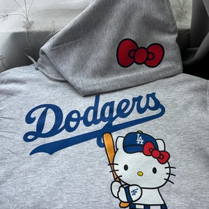 LA Dodgers Hello Kitty Hoodie image 4