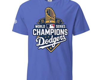 Dodger Blue Baseball-T-shirt, lichtgewicht shirt, zomer-T-shirt voor stadionevenementen, World Series, Champions