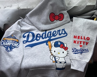 LA Dodgers Hello Kitty Hoodie