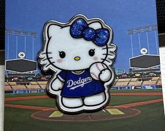 Hello Kit Dodger Enamel Pin