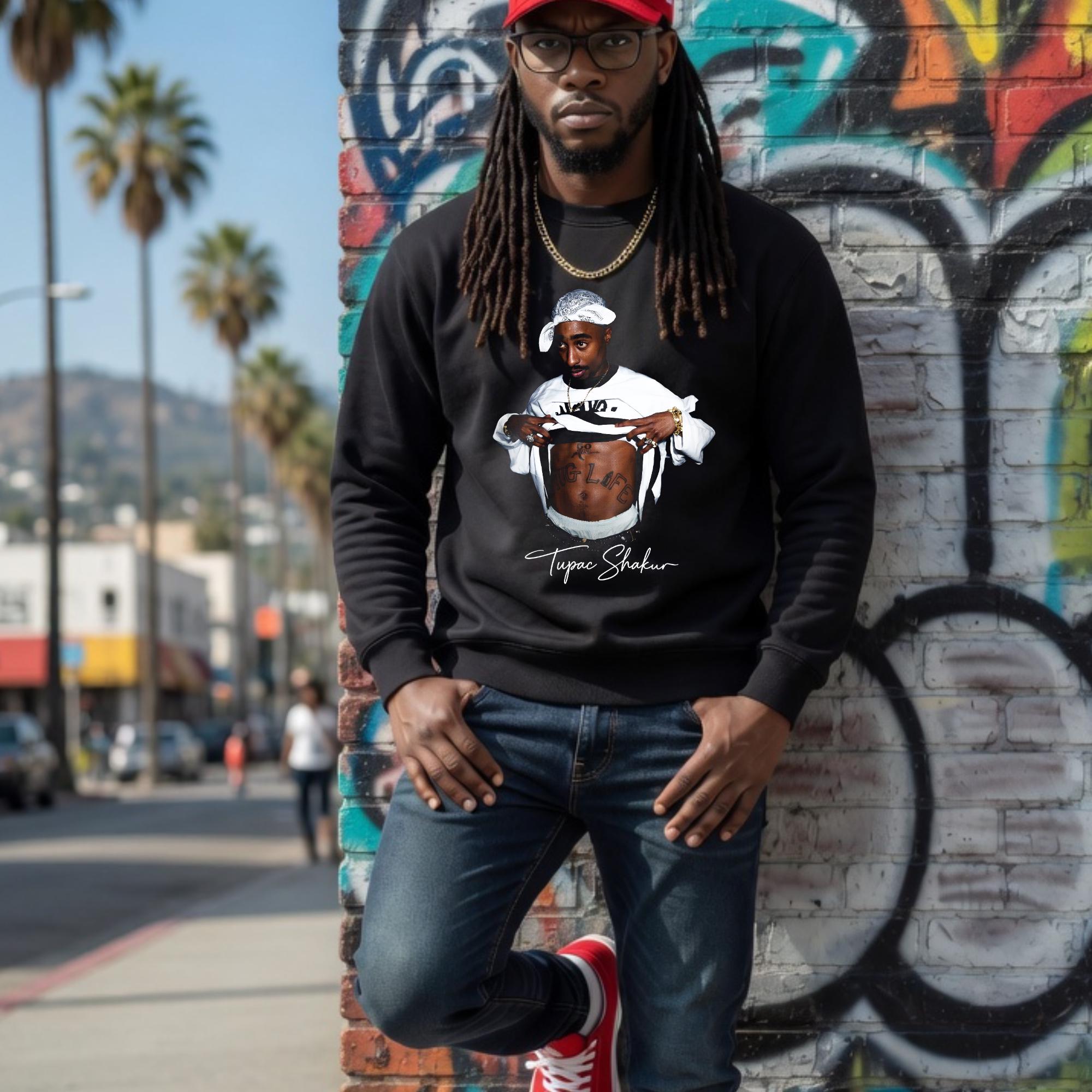 Tupac Thug Life Sweatshirt - Etsy