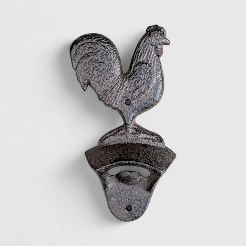 IronBlossomShop Rooster Bottle Opener